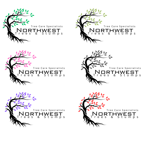 Northwest Trees & Stumps Varient Logos